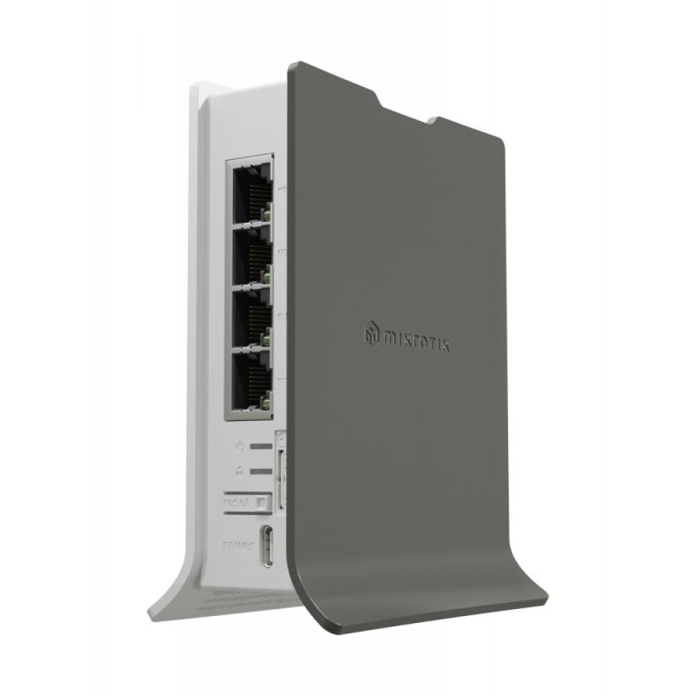 Mikrotik - hAP ax lite LTE6 router inalámbrico Gigabit Ethernet Banda única (2,4 GHz) Gris, Blanco