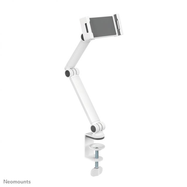Neomounts - DS15-545WH1 Soporte para tablet con abrazadera para escritorio 4.7-12.9" - universal - movimiento completo