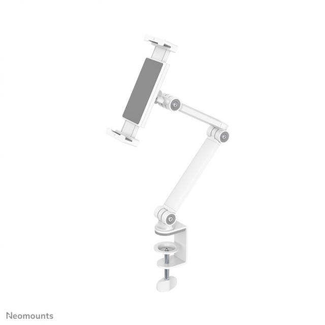 Neomounts - DS15-545WH1 Soporte para tablet con abrazadera para escritorio 4.7-12.9" - universal - movimiento completo