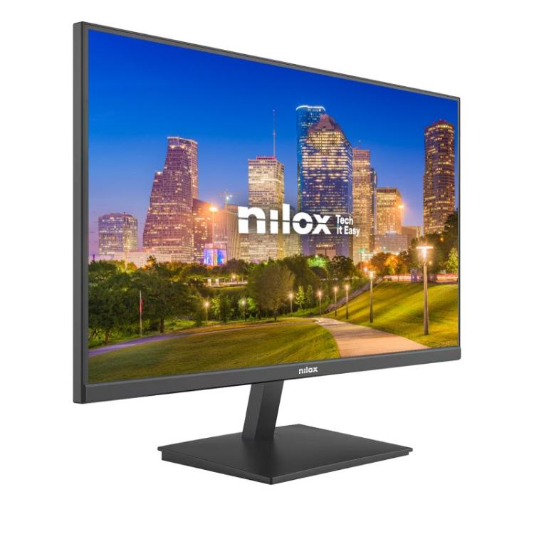 Nilox - MONITOR 24 IPS 120 HZ HDMI Y DP pantalla para PC 61 cm (24") 1920 x 1080 Pixeles Full HD Negro
