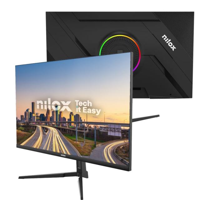 Nilox - MONITOR 32 IPS 100 HZ HDMI Y DP pantalla para PC 81,3 cm (32") 2560 x 1440 Pixeles Quad HD LCD Negro