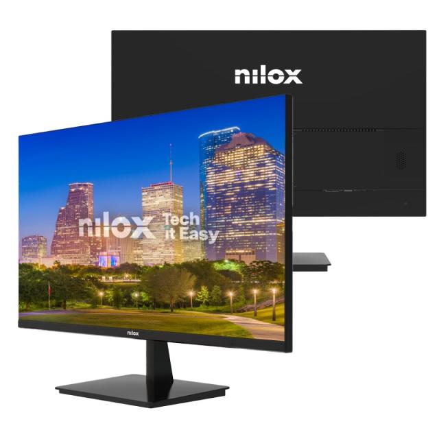 Nilox - MONITOR 27 2K IPS 120 HZ HDMI Y DP pantalla para PC 68,6 cm (27") 2560 x 1440 Pixeles Quad HD LCD Negro