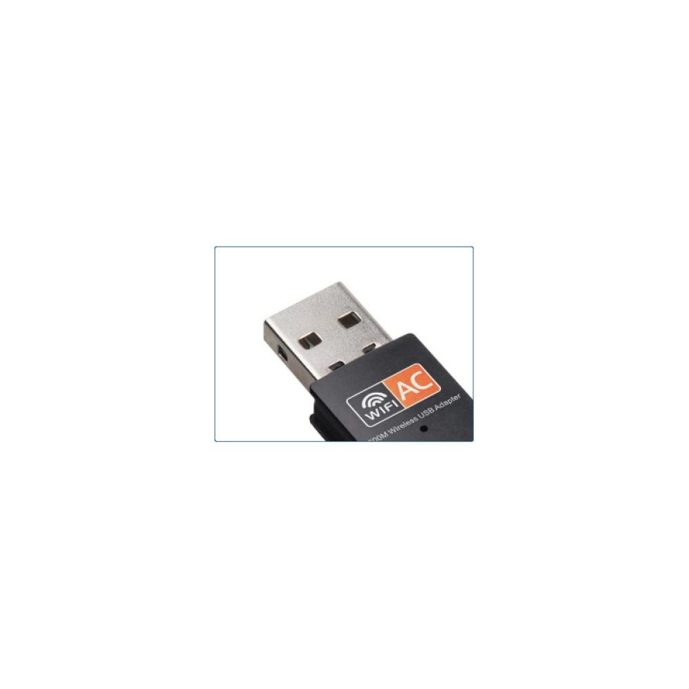 iggual - Adaptador USB Wifi 600 Mbps dual 2.4G/5G