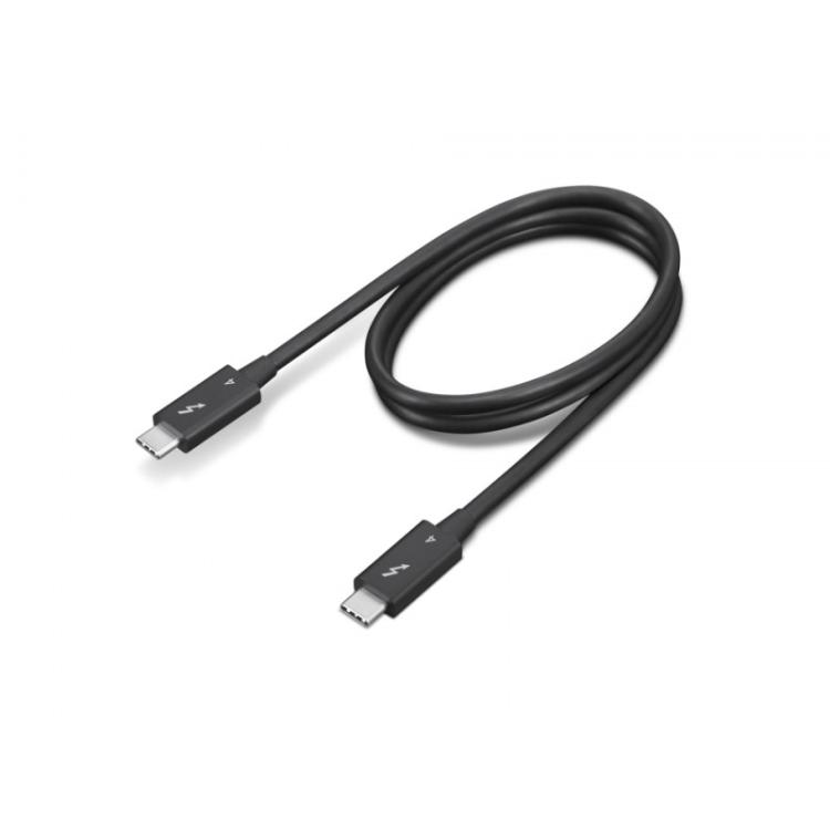 Lenovo - 4X91K16968 cable Thunderbolt 0,7 m 40 Gbit/s Negro