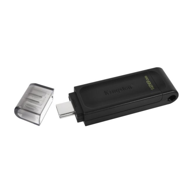 Kingston Technology - DataTraveler 128GB USB-C 3.2 Gen 1 70