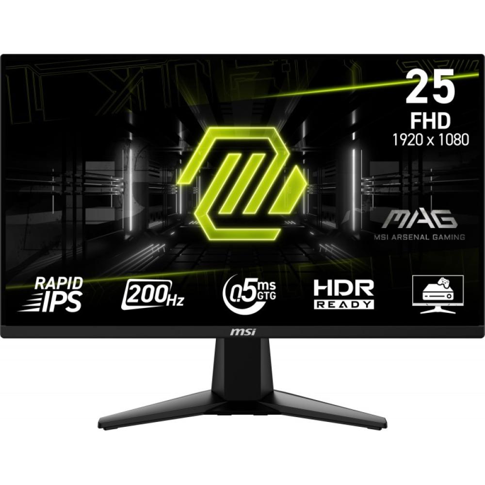 MSI - MAG 255F E20 pantalla para PC 62,2 cm (24.5") 1920 x 1080 Pixeles Full HD LCD Negro