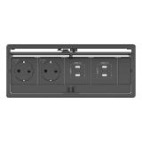 Kramer Electronics - T-IN4-REC2(B) Negro