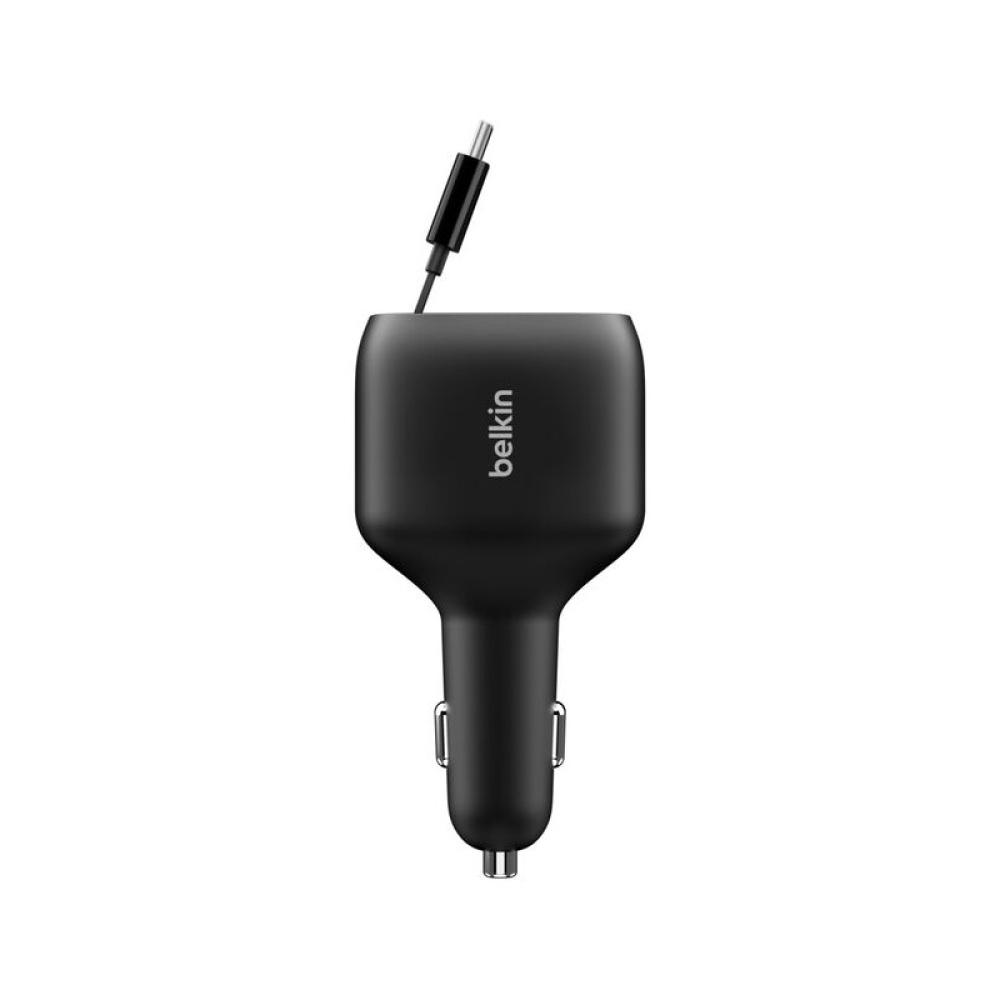 Belkin - BoostCharge Universal Negro Encendedor de cigarrillos Carga rápida Interior