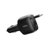 Belkin - BoostCharge Universal Negro Encendedor de cigarrillos Carga rápida Interior