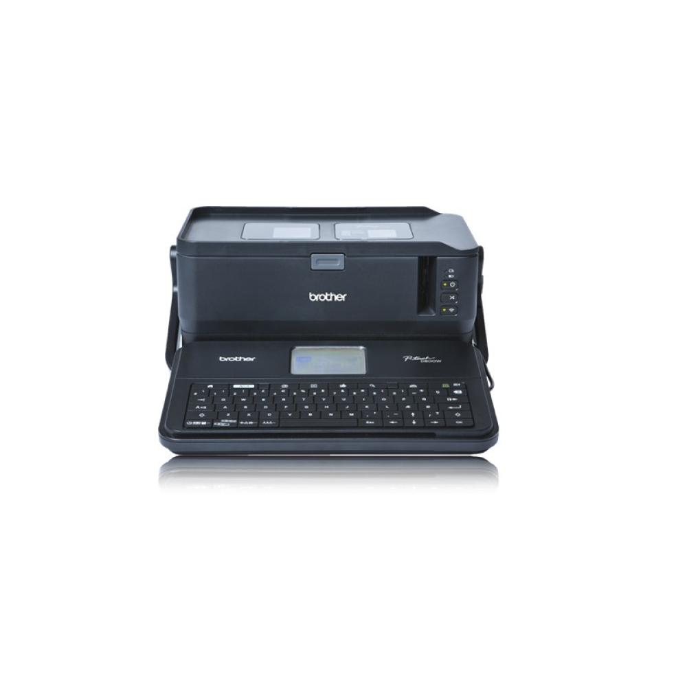 Brother - PT-D800W impresora de etiquetas Transferencia térmica 360 x 360 DPI 60 mm/s Inalámbrico y alámbrico TZe Wifi QWERTY