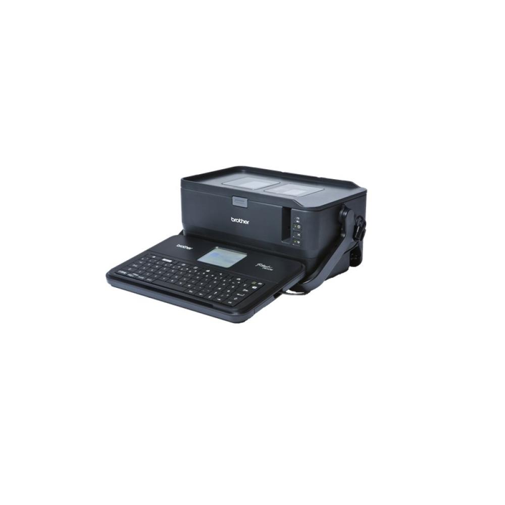 Brother - PT-D800W impresora de etiquetas Transferencia térmica 360 x 360 DPI 60 mm/s Inalámbrico y alámbrico TZe Wifi QWERTY