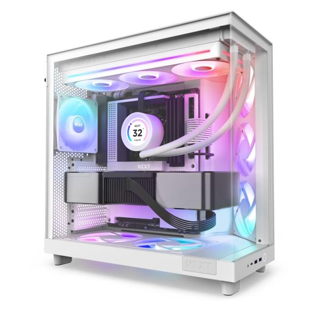 NZXT - RF-U36HF-W1 sistema de refrigeración para ordenador Carcasa del ordenador Ventilador 36 cm Blanco