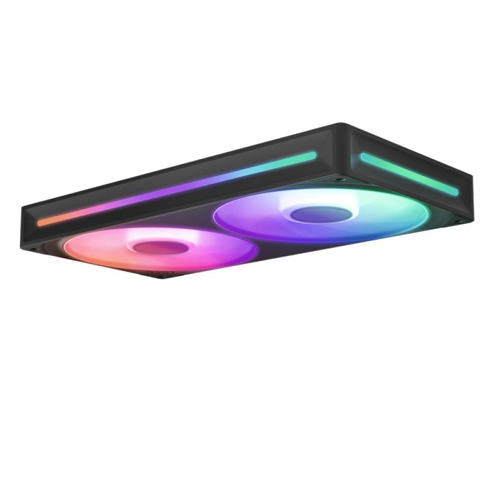 NZXT - RF-U24HF-B1 sistema de refrigeración para ordenador Carcasa del ordenador Ventilador Negro