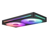 NZXT - RF-U24HF-B1 sistema de refrigeración para ordenador Carcasa del ordenador Ventilador Negro