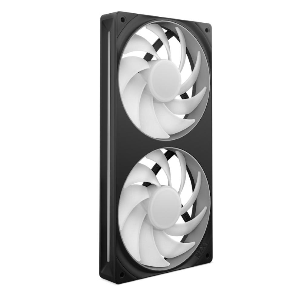 NZXT - RF-U24HF-B1 sistema de refrigeración para ordenador Carcasa del ordenador Ventilador Negro