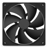 NZXT - F140P Carcasa del ordenador Ventilador 14 cm Negro 1 pieza(s)