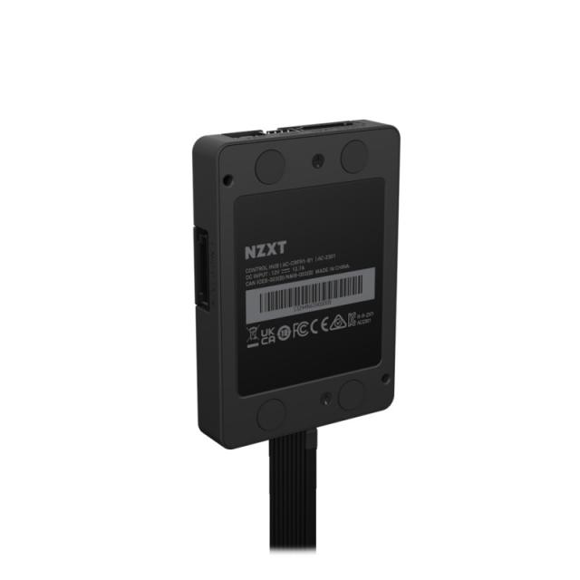 NZXT - AC-CRFR1-B1 controlador de velocidad de ventilador 3 canales Negro