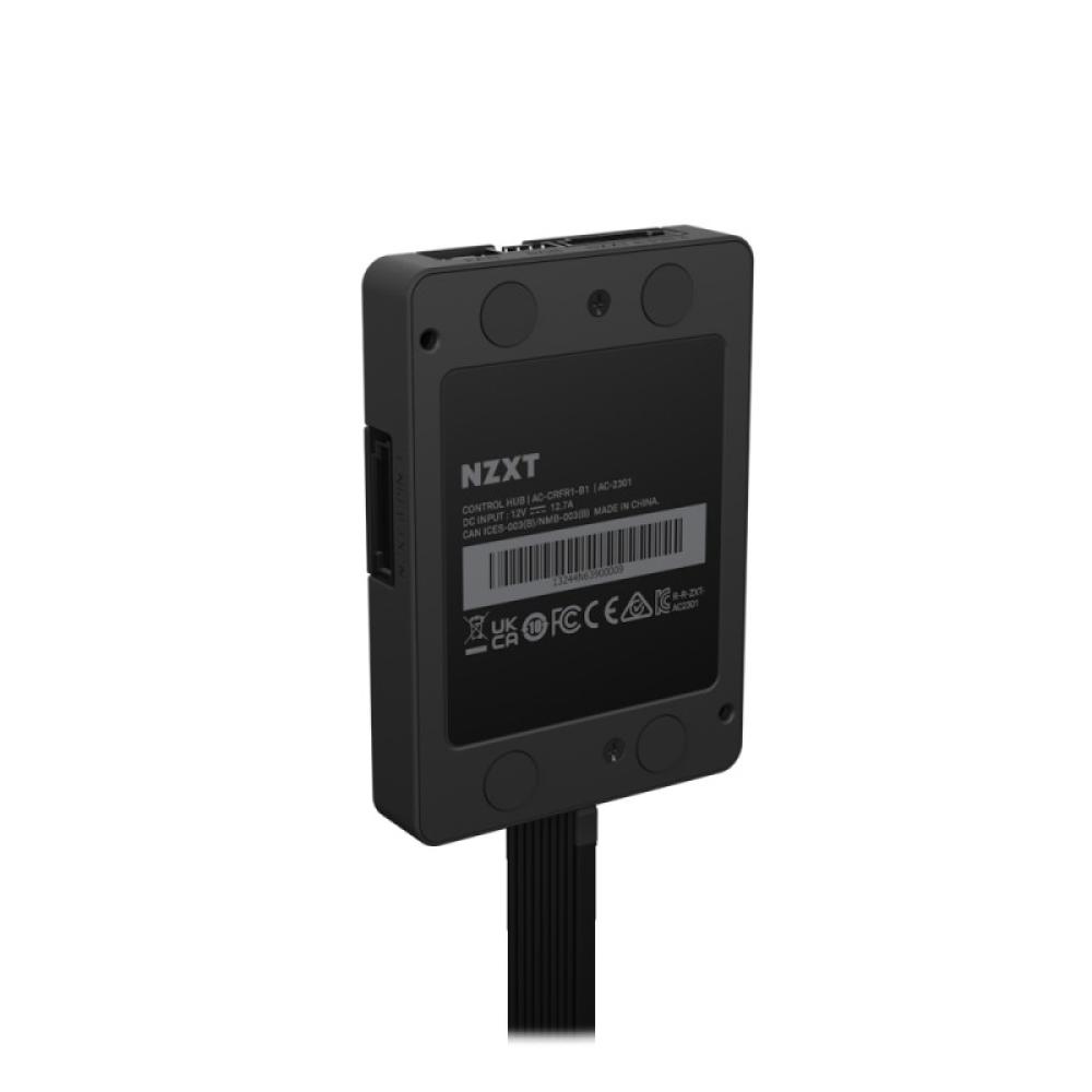 NZXT - AC-CRFR1-B1 controlador de velocidad de ventilador 3 canales Negro