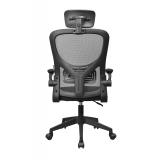 Mars Gaming - MGC-ERGOPLUS Asiento acolchado Respaldo de rejilla - MGCERGOPLUSBK