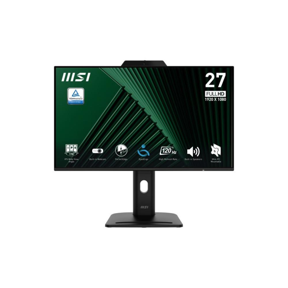 MSI - MSI MONITOR PRO MP272PMG. 27 IPS PLANO 1920x1080 . 120HZ. NEGRO