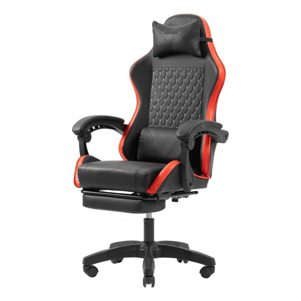 Mars Gaming - MGC-X Silla para videojuegos de PC Asiento acolchado Negro, Rojo