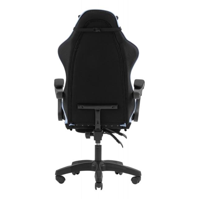 Mars Gaming - MGC-X Fabric Silla para videojuegos de PC Asiento acolchado Negro, Azul