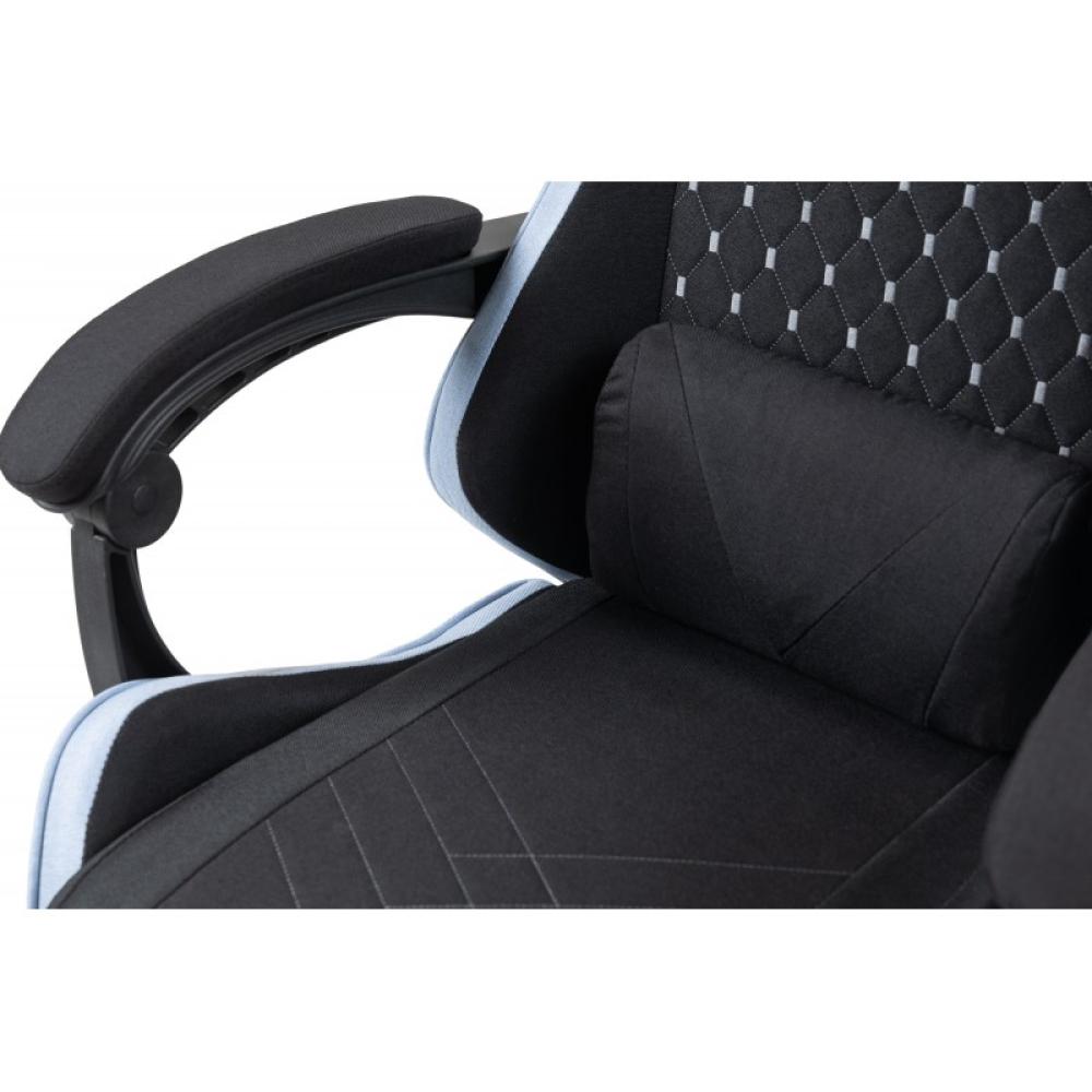 Mars Gaming - MGC-X Fabric Silla para videojuegos de PC Asiento acolchado Negro, Azul