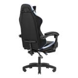 Mars Gaming - MGC-X Fabric Silla para videojuegos de PC Asiento acolchado Negro, Azul