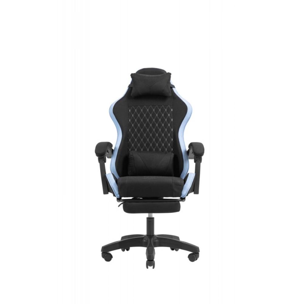 Mars Gaming - MGC-X Fabric Silla para videojuegos de PC Asiento acolchado Negro, Azul