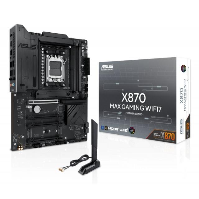 ASUS - X870 MAX GAMING WIFI7 AMD X870 Zócalo AM5 ATX