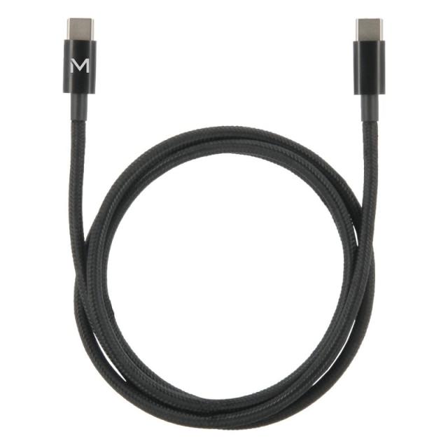 Mobilis - 001389 cable USB USB 2.0 1 m USB C Negro