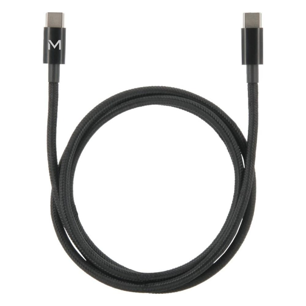 Mobilis - 001389 cable USB USB 2.0 1 m USB C Negro