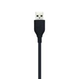 AISENS - Hub USB 2.0, Tipo A/M - 4 x Tipo A/H, Negro, 30 cm