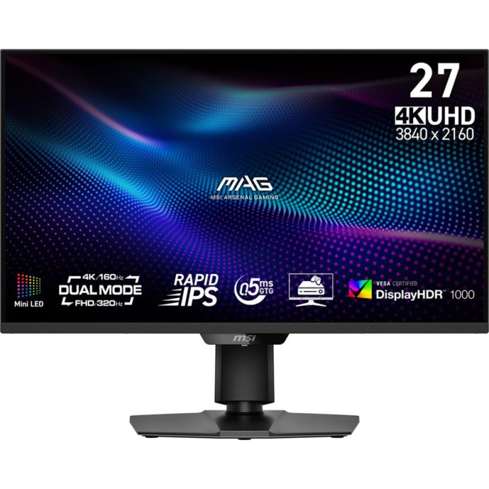 MSI - MAG 274UPDF E16M pantalla para PC 68,6 cm (27") 3840 x 2160 Pixeles 4K Ultra HD LED Negro