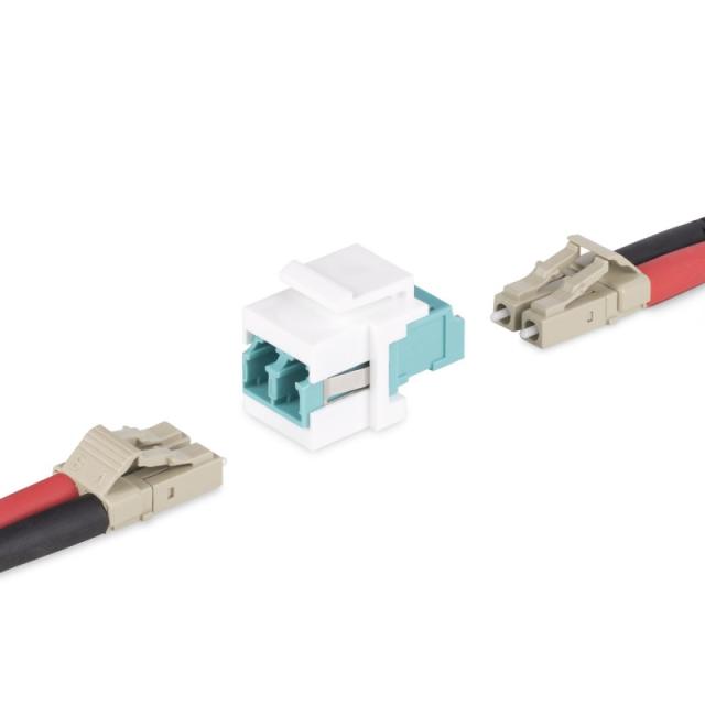 StarTech.com - DMFKSLCLCCOUPLER adaptador de fibra óptica LC 1 pieza(s) Blanco