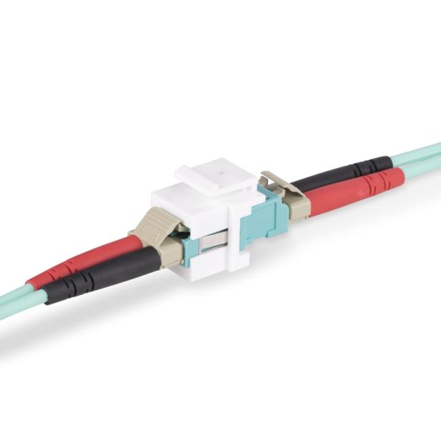 StarTech.com - DMFKSLCLCCOUPLER adaptador de fibra óptica LC 1 pieza(s) Blanco
