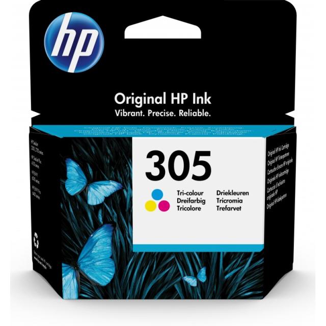 HP - Cartucho de tinta Original 305 tricolor