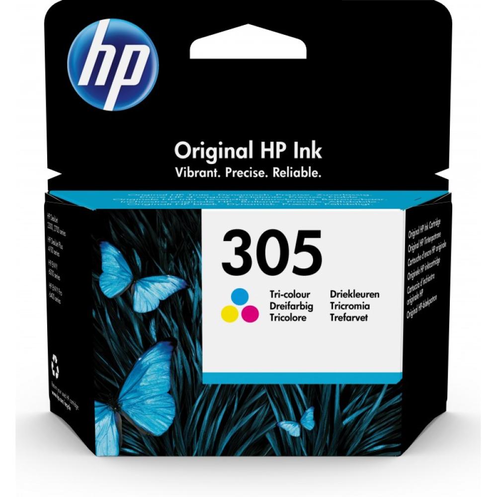 HP - Cartucho de tinta Original 305 tricolor