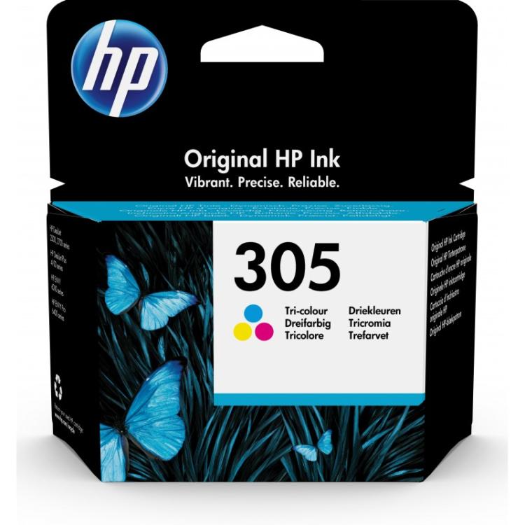HP - Cartucho de tinta Original 305 tricolor