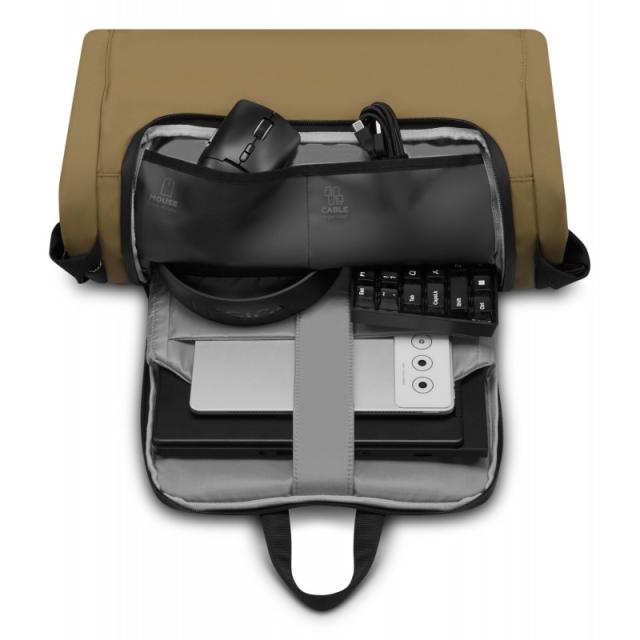 Lenovo - GX41U39298 maletines para portátil 40,6 cm (16") Mochila Negro, Amarillo