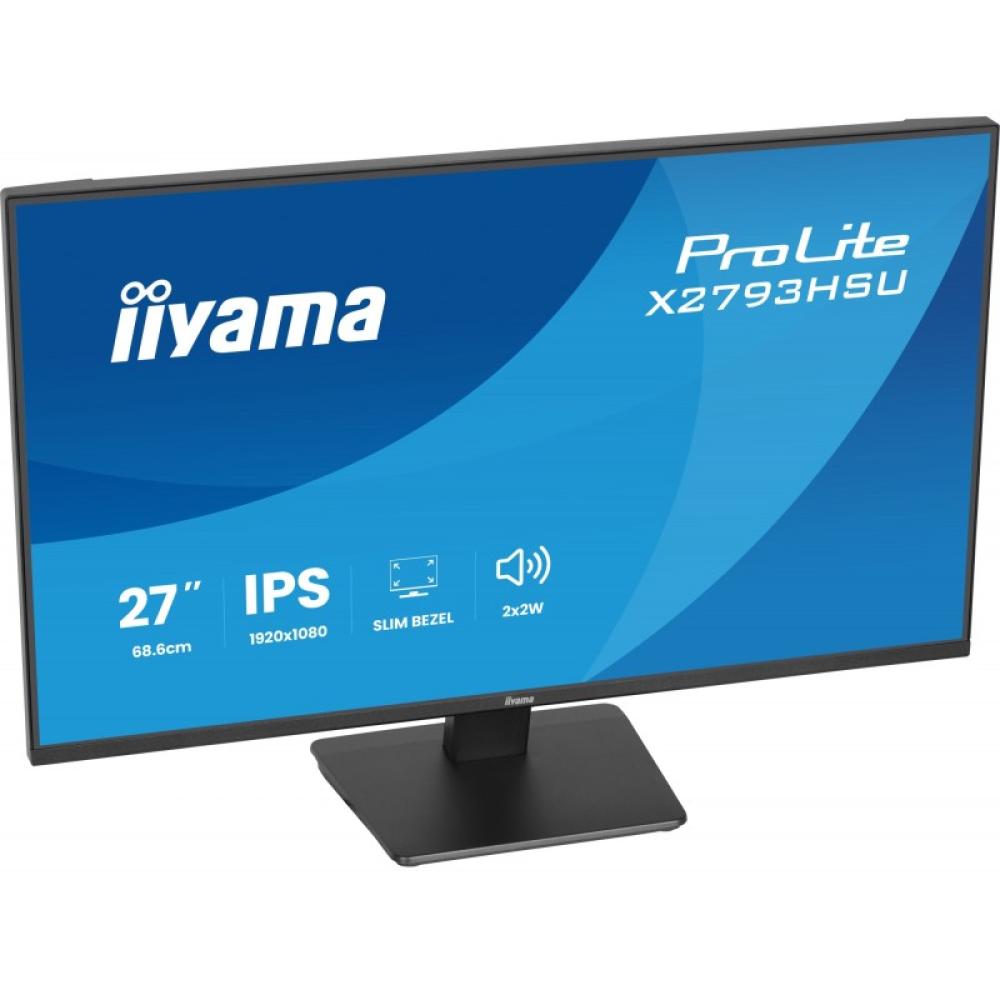 iiyama - ProLite X2793HSU-B1 pantalla para PC 68,6 cm (27") 1920 x 1080 Pixeles Full HD LED Negro