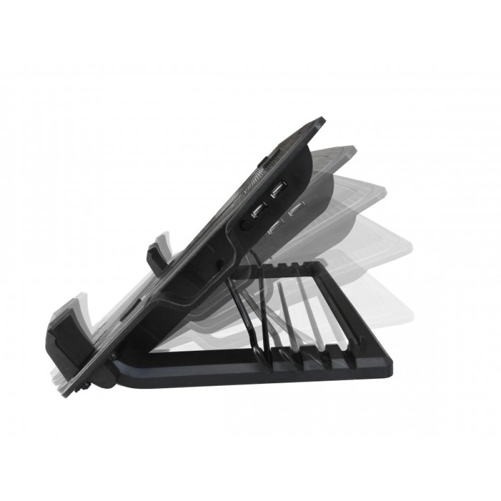 Ewent - EW1258 almohadilla fría 43,2 cm (17") 1000 RPM Negro