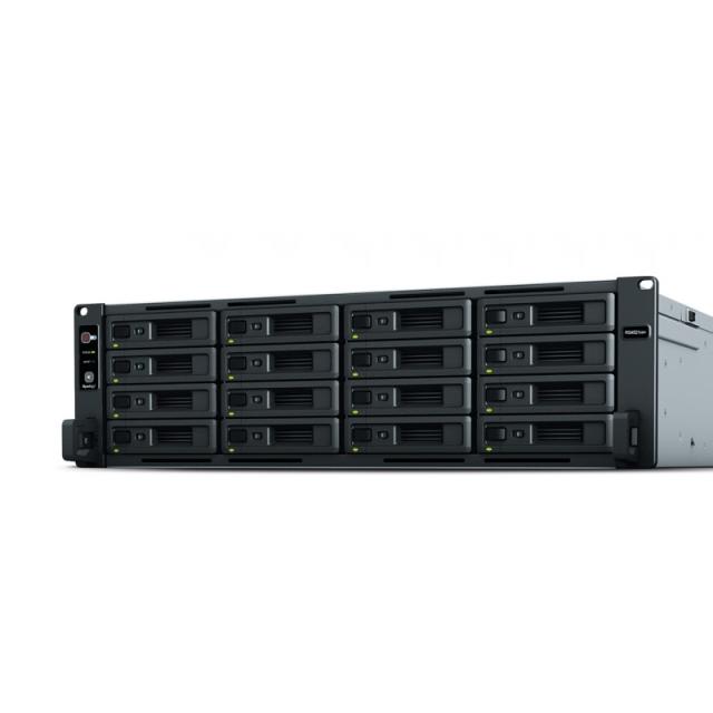 Synology - RackStation RS4021XS+ servidor de almacenamiento Bastidor (3U) Ethernet Negro D-1541