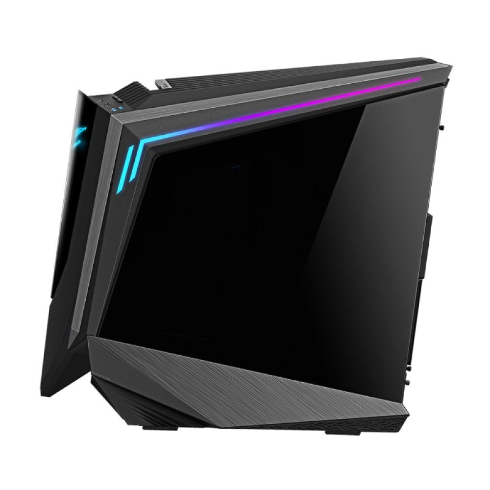 GIGABYTE - AORUS C700 GLASS Caja de PC – Torre completa, compatible con hasta E-ATX y radiadores de 420 mm, 5 ventiladores de 12