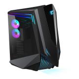 GIGABYTE - AORUS C700 GLASS Caja de PC – Torre completa, compatible con hasta E-ATX y radiadores de 420 mm, 5 ventiladores de 12