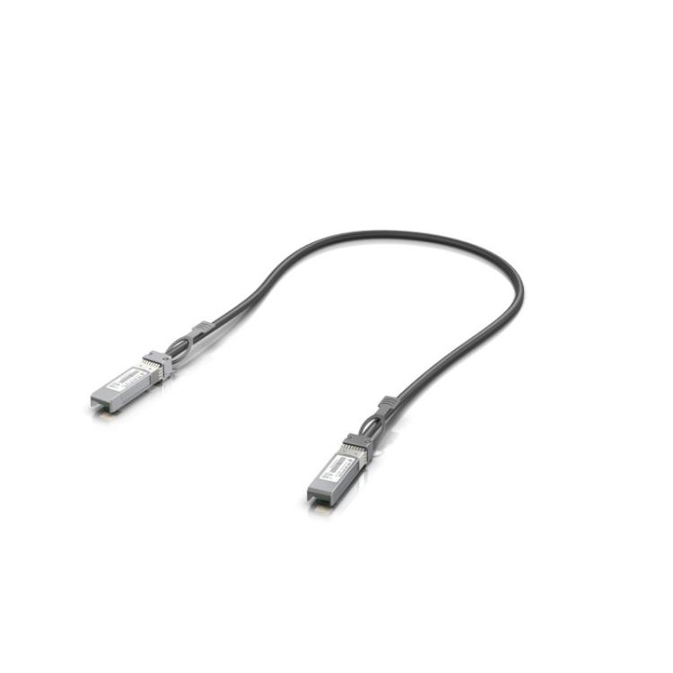 Ubiquiti - UACC-DAC-SFP10-0.5M Cable de fibra óptica e InfiniBand 0,5 m SFP+ Negro