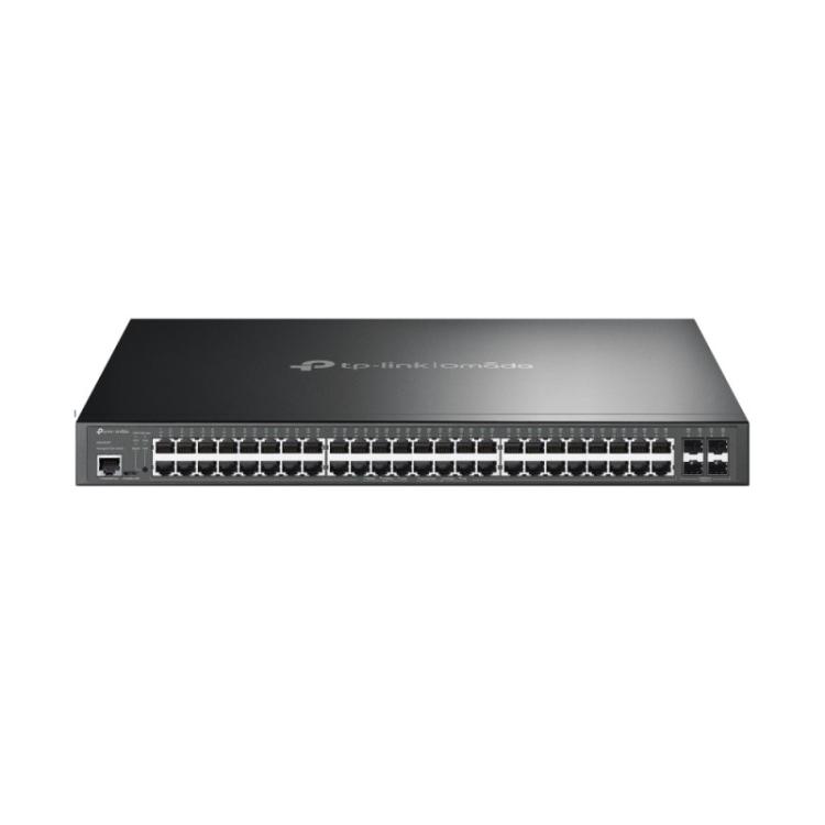 TP-Link - Omada SG3452P switch Gestionado L2/L3 Gigabit Ethernet (10/100/1000) Energía sobre Ethernet (PoE) 1U Negro