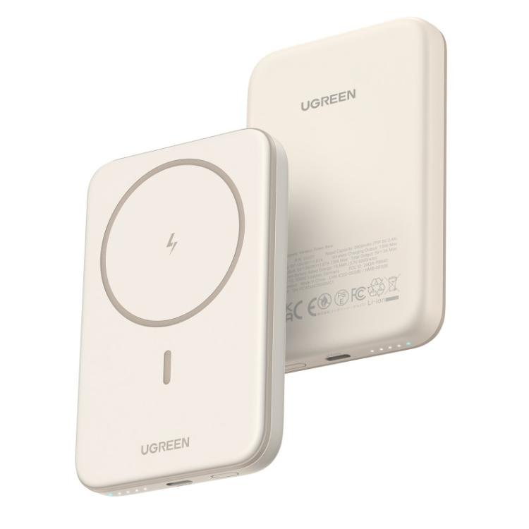 Ugreen - 25207 batería externa 5000 mAh Cargador inalámbrico Negro