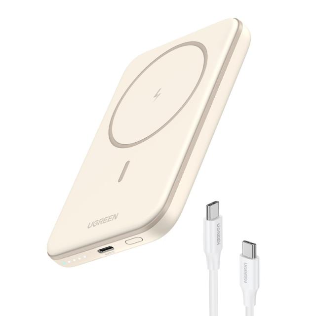 Ugreen - 25207 batería externa 5000 mAh Cargador inalámbrico Negro