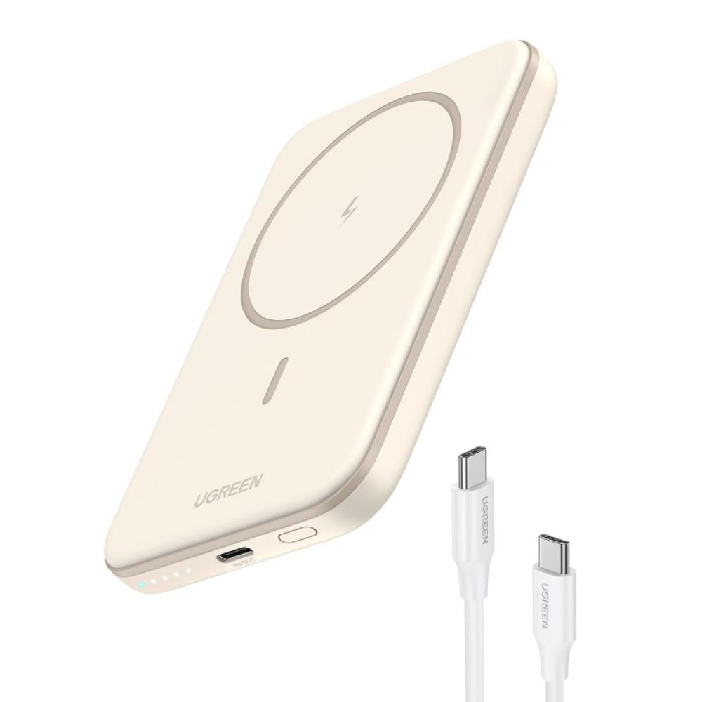 Ugreen - 25207 batería externa 5000 mAh Cargador inalámbrico Negro